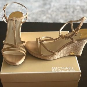 Michael Kors Nude Wedges